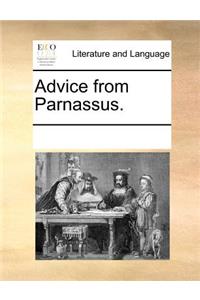 Advice from Parnassus.