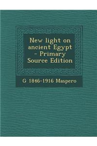 New Light on Ancient Egypt
