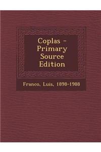 Coplas - Primary Source Edition