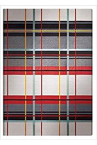 Kensington (Mad for Plaid) Midi Unlined Hardcover Journal (Elastic Band Closure)