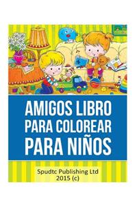 Amigos Libro Para Colorear Para Niños