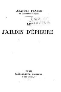Le jardin d'Épicure