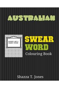 Australian Swear Word Colouring Book