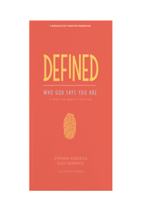 Defined: Who God Says You Are - Younger Kids Activity Book