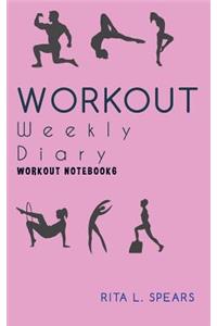 The Workout Weekly Diary Workout NoteBook6