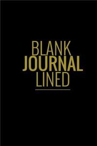 Blank Journal Lined