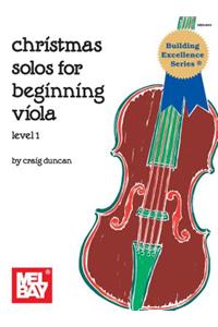Christmas Solos for Beginning Viola