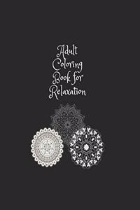Adult Coloring Book for Relaxation