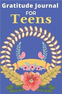 Gratitude Journal For Teens