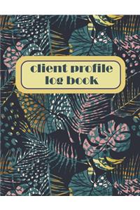 Client Profile log book