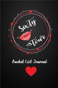 Sixty four Bucket List Journal