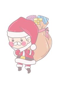 Christmas Santa Notebook
