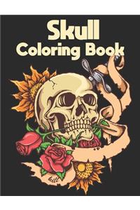 Skull Coloring Book