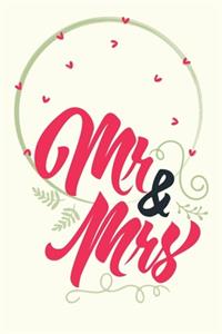 Mr & Mrs - Wedding Planning Notebook
