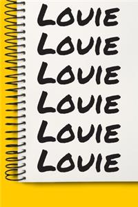 Name Louie A beautiful personalized