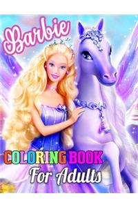 Barbie Coloring Book for Adults