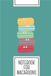 Notebook for Macaroons