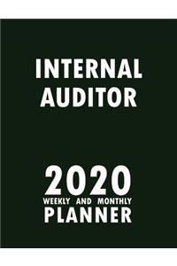 Internal Auditor 2020 Weekly and Monthly Planner