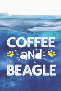 coffee and beagle Notebook