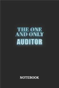 The One And Only Auditor Notebook