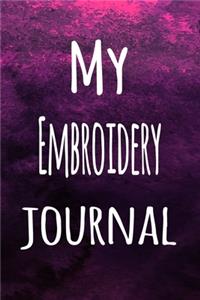 My Embroidery Journal