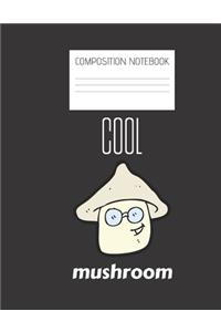 cool mushroom Composition Notebook