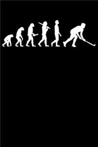 Hockey Player Notebook