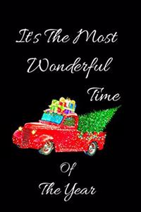 Christmas Journal It's The Most Wonderful Time of the year