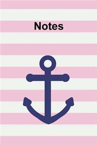 Notes: 120 Page Blank Lined College Ruled Journal/Notebook