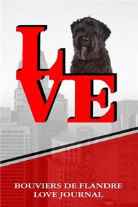Bouviers de Flandre Love Journal