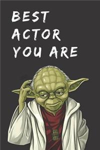 Funny Gift Notebook for Acting Job