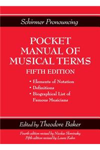 Schirmer's Handy Book of Musical Terms and Phrases