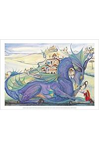 Jackie Morris Poster: My Dragon is as Big as a Village