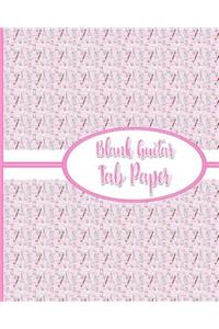 Blank Guitar Tab Paper