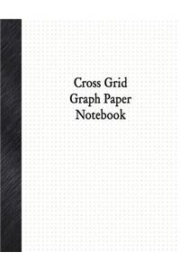 Cross Grid Graph Paper Notebook