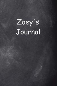 Zoey Personalized Name Journal Custom Name Gift Idea Zoey