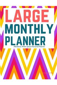 Albidens Large Monthly Planner