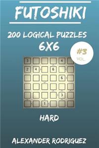 Futoshiki Puzzles 6x6 - Hard 200 vol. 3