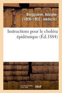Instructions Pour Le Choléra Épidémique