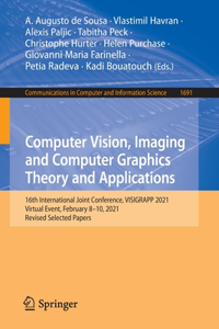 Computer Vision, Imaging and Computer Graphics Theory and Applications