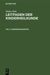 Kinderkrankheiten