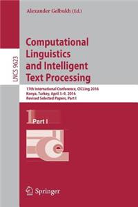 Computational Linguistics and Intelligent Text Processing