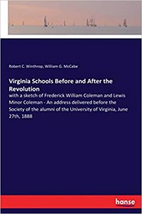 Virginia Schools Before and After the Revolution