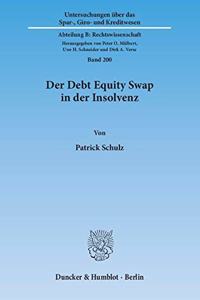 Der Debt Equity Swap in Der Insolvenz