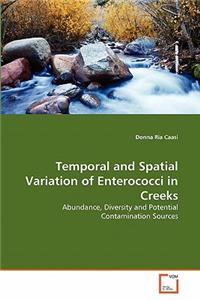 Temporal and Spatial Variation of Enterococci in Creeks
