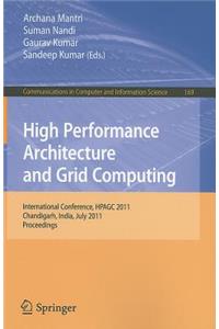 High Performance Architecture and Grid Computing