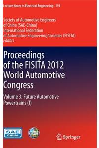 Proceedings of the Fisita 2012 World Automotive Congress