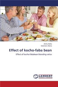 Effect of Kocho-Faba Bean
