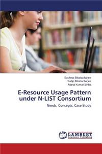 E-Resource Usage Pattern under N-LIST Consortium