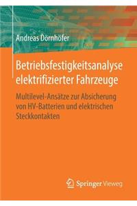 Betriebsfestigkeitsanalyse Elektrifizierter Fahrzeuge